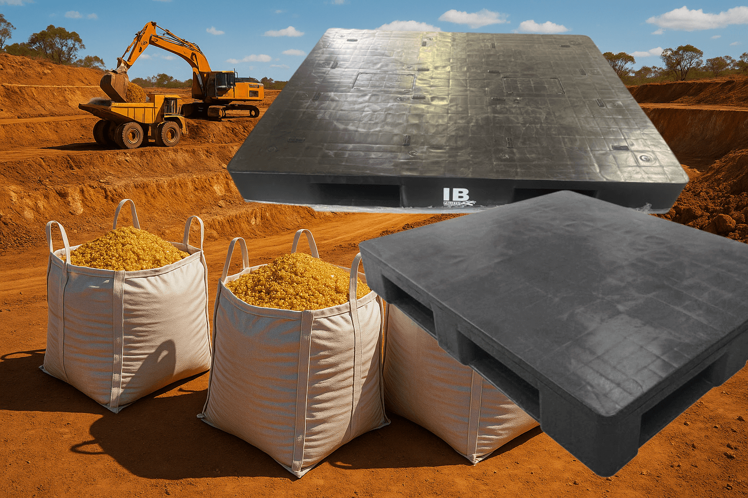 Heavy Duty Pallets for Mining